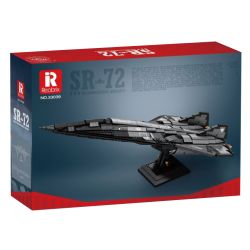 JMBRICKLAYER 60012 REOBRIX 33039 MÁY BAY TRINH SÁT SR-72 bộ đồ chơi xếp lắp ráp ghép mô hình Military Army SR-72 RECONNAISSANCE AIRCRAFT Quân Sự Bộ Đội 2071 khối