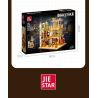 JIESTAR 57015 JMBRICKLAYER 30126 HIỆU SÁCH CHÂU bộ đồ chơi xếp lắp ráp ghép mô hình Creator EUROPEANIZING ARCHITECTURE BOOKSTORE Sáng Tạo 3028 khối