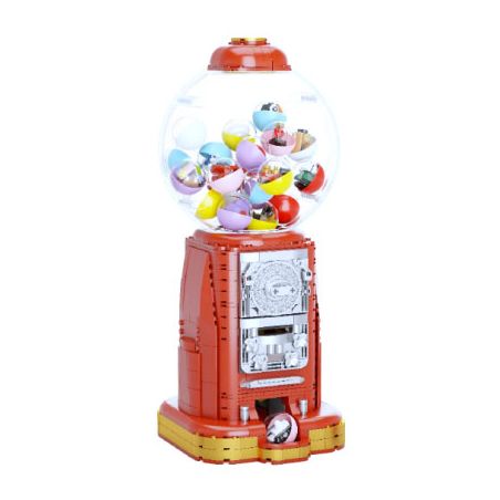 PANTASY 85016 MÁY GACHA bộ đồ chơi xếp lắp ráp ghép mô hình GUMBALL MACHINE 1000 khối