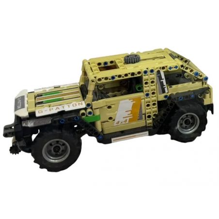 PANTASY 86703 THANH KIẾM CỦA GEORGE PATTON XT 1:18 tỷ lệ 1:18 bộ đồ chơi xếp lắp ráp ghép mô hình Technic G-PATTON XT Kỹ Thuật Công Nghệ Cao Mô Hình Phương Tiện 694 khối