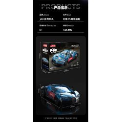 JAKI JK8808 8808 SÁNG TẠO THỜI THƯỢNG SIÊU XE Ý TƯỞNG PHANTOM PS tỷ lệ 1:14 bộ đồ chơi xếp lắp ráp ghép mô hình Technic PHANTOM SUPERCAR Kỹ Thuật Công Nghệ Cao Mô Hình Phương Tiện