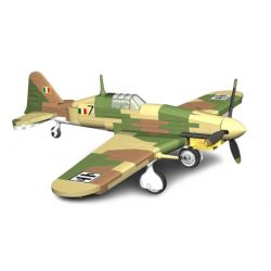 COBI 5867 TIÊM KÍCH FIAT G.55 CENTAUR 1:48 tỷ lệ 1:48 bộ đồ chơi xếp lắp ráp ghép mô hình Military Army FIAT G55 CENTAURO Quân Sự Bộ Đội