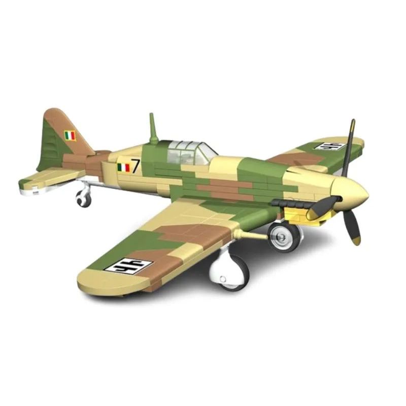 COBI 5867 TIÊM KÍCH FIAT G.55 CENTAUR 1:48 tỷ lệ 1:48 bộ đồ chơi xếp lắp ráp ghép mô hình Military Army FIAT G55 CENTAURO Quân Sự Bộ Đội
