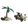 COBI 2298 XE QUÂN SỰ SAS WILLYS MB 1:35 tỷ lệ 1:35 bộ đồ chơi xếp lắp ráp ghép mô hình Military Army Quân Sự Bộ Đội