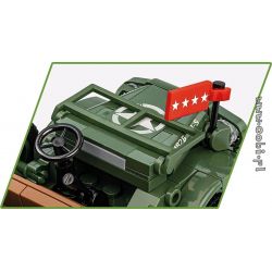 COBI 3111 XE CHỈ HUY DODGE WC-56 1:35 tỷ lệ 1:35 bộ đồ chơi xếp lắp ráp ghép mô hình Military Army DODGE WC-56 COMMAND CAR Quân Sự Bộ Đội 208 khối