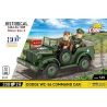 COBI 3111 XE CHỈ HUY DODGE WC-56 1:35 tỷ lệ 1:35 bộ đồ chơi xếp lắp ráp ghép mô hình Military Army DODGE WC-56 COMMAND CAR Quân Sự Bộ Đội 208 khối