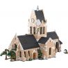 COBI 2299 NHÀ THỜ bộ đồ chơi xếp lắp ráp ghép mô hình Military Army SAINTE-MÈRE-ÉGLISE-CHURCH Quân Sự Bộ Đội 2280 khối