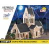 COBI 2299 NHÀ THỜ bộ đồ chơi xếp lắp ráp ghép mô hình Military Army SAINTE-MÈRE-ÉGLISE-CHURCH Quân Sự Bộ Đội 2280 khối