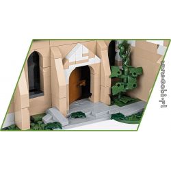 COBI 2299 NHÀ THỜ bộ đồ chơi xếp lắp ráp ghép mô hình Military Army SAINTE-MÈRE-ÉGLISE-CHURCH Quân Sự Bộ Đội 2280 khối