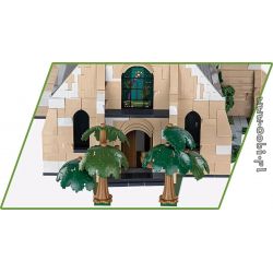 COBI 2299 NHÀ THỜ bộ đồ chơi xếp lắp ráp ghép mô hình Military Army SAINTE-MÈRE-ÉGLISE-CHURCH Quân Sự Bộ Đội 2280 khối