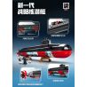 SEMBO 208043 TÀU NGẦM HẠT NHÂN CHIẾN LƯỢC THẾ HỆ MỚI bộ đồ chơi xếp lắp ráp ghép mô hình Military Army Quân Sự Bộ Đội 1324 khối