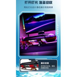 SEMBO 208043 TÀU NGẦM HẠT NHÂN CHIẾN LƯỢC THẾ HỆ MỚI bộ đồ chơi xếp lắp ráp ghép mô hình Military Army Quân Sự Bộ Đội 1324 khối