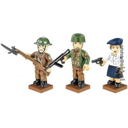 COBI 2055 LỰC LƯỢNG ĐỒNG MINH D-DAY bộ đồ chơi xếp lắp ráp ghép mô hình Military Army Quân Sự Bộ Đội 35 khối