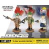 COBI 2055 LỰC LƯỢNG ĐỒNG MINH D-DAY bộ đồ chơi xếp lắp ráp ghép mô hình Military Army Quân Sự Bộ Đội 35 khối