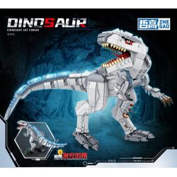 ZHEGAO 931001 INDOMINUS RAPTOR bộ đồ chơi xếp lắp ráp ghép mô hình 1176 khối