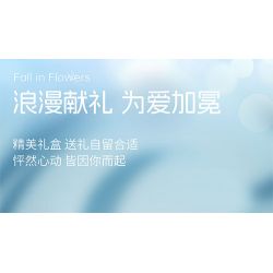 SEMBO 611106 MÁY ẢNH CỔ ĐIỂN HOA VÀ BƯỚM bộ đồ chơi xếp lắp ráp ghép mô hình FALL IN FLOWERS 1109 khối