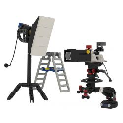 TAIWAN CULTURAL CREATION ZT-00009 00009 ZT00009 BỘ SƯU TẬP QUAN SÁT CMG D bộ đồ chơi xếp lắp ráp ghép mô hình 302 khối