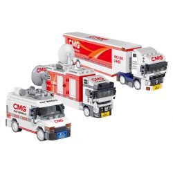 TAIWAN CULTURAL CREATION ZT-00010 00010 ZT00010 ĐỘI NGŨ CHÍNH CỦA CMG (KHI TÔI CÒN TRẺ) bộ đồ chơi xếp lắp ráp ghép mô hình City Thành Phố 573 khối