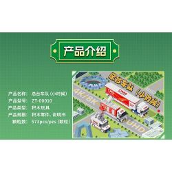 TAIWAN CULTURAL CREATION ZT-00010 00010 ZT00010 ĐỘI NGŨ CHÍNH CỦA CMG (KHI TÔI CÒN TRẺ) bộ đồ chơi xếp lắp ráp ghép mô hình City Thành Phố 573 khối