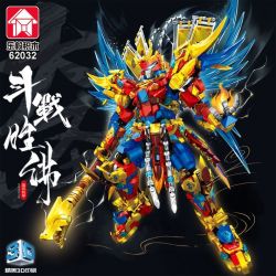 LE YI 62032 62073 CHIẾN ĐẤU VÀ ĐÁNH BẠI GREAT SAGE MECHA bộ đồ chơi xếp lắp ráp ghép mô hình 2362 khối