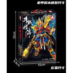 LE YI 62032 62073 CHIẾN ĐẤU VÀ ĐÁNH BẠI GREAT SAGE MECHA bộ đồ chơi xếp lắp ráp ghép mô hình 2362 khối