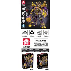 LE YI 62035 BÌNH THIÊN NGƯU MA HỖN HỢP SẮT CƠ KHÍ bộ đồ chơi xếp lắp ráp ghép mô hình 2508 khối