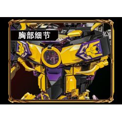 LE YI 62035 BÌNH THIÊN NGƯU MA HỖN HỢP SẮT CƠ KHÍ bộ đồ chơi xếp lắp ráp ghép mô hình 2508 khối