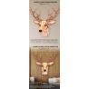 DK 5013 JMBRICKLAYER 70171 ĐỒ TRANG TRÍ ĐẦU HƯƠU bộ đồ chơi xếp lắp ráp ghép mô hình Arts & Crafts DEER HEAD 1070 khối