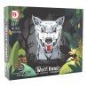 DK 5014 ĐỒ TRANG TRÍ ĐẦU SÓI bộ đồ chơi xếp lắp ráp ghép mô hình Arts & Crafts WOLF HEAD 992 khối