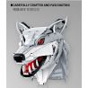 DK 5014 ĐỒ TRANG TRÍ ĐẦU SÓI bộ đồ chơi xếp lắp ráp ghép mô hình Arts & Crafts WOLF HEAD 992 khối