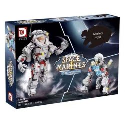 DK 5028 LÍNH NGÔI SAO bộ đồ chơi xếp lắp ráp ghép mô hình Creator SPACE MARINES Sáng Tạo 850 khối