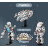 DK 5028 LÍNH NGÔI SAO bộ đồ chơi xếp lắp ráp ghép mô hình Creator SPACE MARINES Sáng Tạo 850 khối