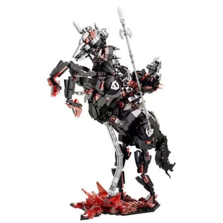 DK 7033 KỴ BINH ĐỊA NGỤC bộ đồ chơi xếp lắp ráp ghép mô hình UNDERWORLD RIDER 1178 khối