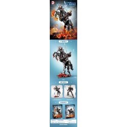 DK 7033 KỴ BINH ĐỊA NGỤC bộ đồ chơi xếp lắp ráp ghép mô hình UNDERWORLD RIDER 1178 khối