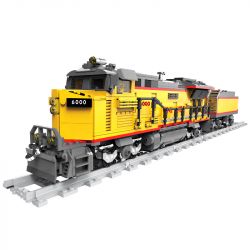 DK 80019 ĐẦU MÁY DIESEL AC6000CW bộ đồ chơi xếp lắp ráp ghép mô hình City Thành Phố 1162 khối