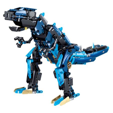 ZHEGAO 941022 XE THỂ THAO KHỦNG LONG bộ đồ chơi xếp lắp ráp ghép mô hình Technic DINOSAUR CAR Kỹ Thuật Công Nghệ Cao Mô Hình Phương Tiện 1287 khối