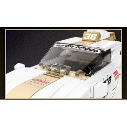BRICKCOOL KC019 SỬA ĐỔI SIÊU XE CƠN LỐC TRẮNG tỷ lệ 1:24 bộ đồ chơi xếp lắp ráp ghép mô hình Racers Đua Tốc Độ 389 khối