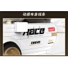 BRICKCOOL KC019 SỬA ĐỔI SIÊU XE CƠN LỐC TRẮNG tỷ lệ 1:24 bộ đồ chơi xếp lắp ráp ghép mô hình Racers Đua Tốc Độ 389 khối