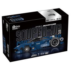 BRICKCOOL KC022 SỬA ĐỔI SIÊU XE SỨC MẠNH XANH tỷ lệ 1:24 bộ đồ chơi xếp lắp ráp ghép mô hình Racers Đua Tốc Độ 294 khối