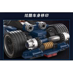 BRICKCOOL KC022 SỬA ĐỔI SIÊU XE SỨC MẠNH XANH tỷ lệ 1:24 bộ đồ chơi xếp lắp ráp ghép mô hình Racers Đua Tốc Độ 294 khối