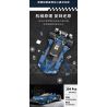 BRICKCOOL KC022 SỬA ĐỔI SIÊU XE SỨC MẠNH XANH tỷ lệ 1:24 bộ đồ chơi xếp lắp ráp ghép mô hình Racers Đua Tốc Độ 294 khối