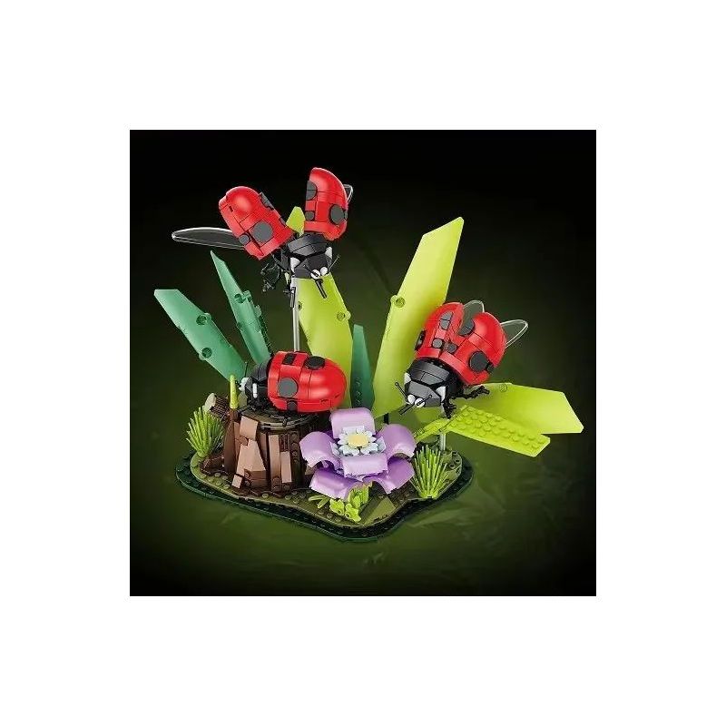 XBERT 66108 BỌ RÙA bộ đồ chơi xếp lắp ráp ghép mô hình 741 khối