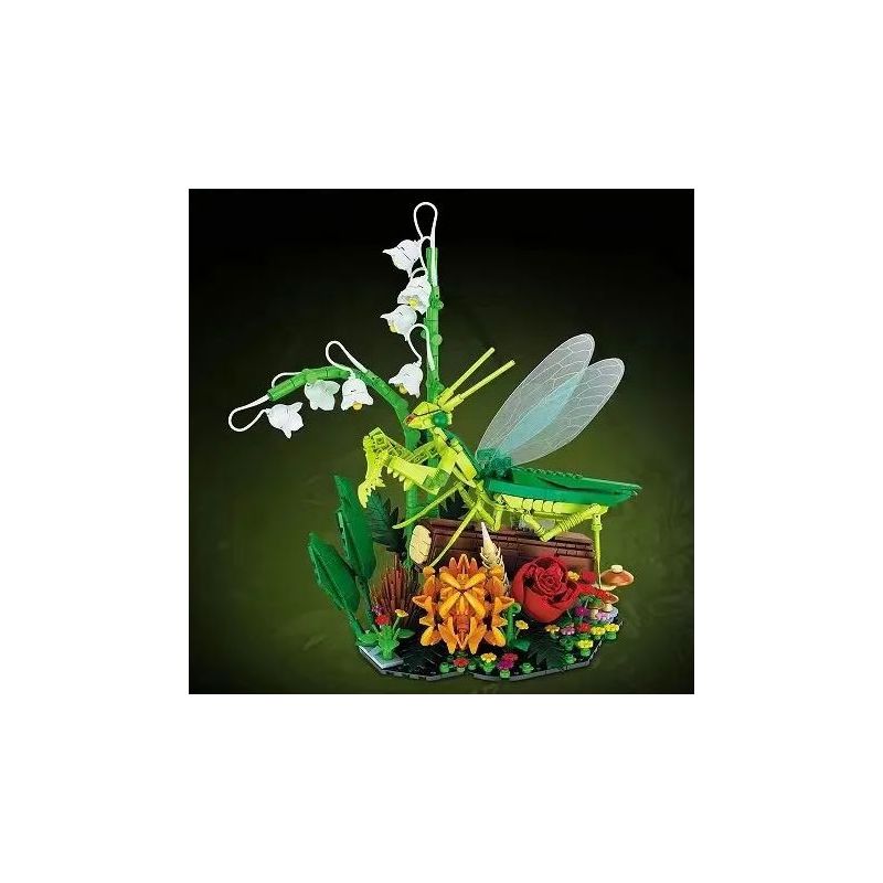 XBERT 66109 CON BỌ NGỰA bộ đồ chơi xếp lắp ráp ghép mô hình 753 khối