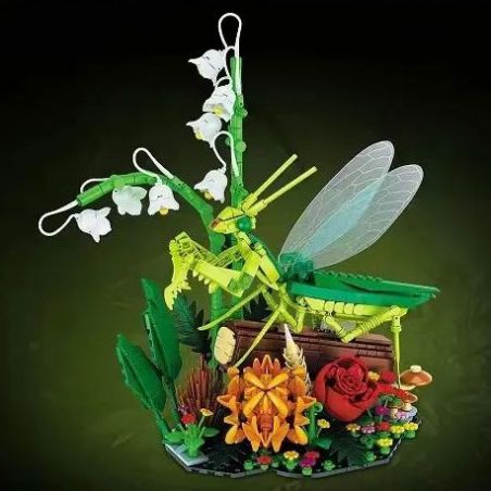 XBERT 66109 CON BỌ NGỰA bộ đồ chơi xếp lắp ráp ghép mô hình 753 khối