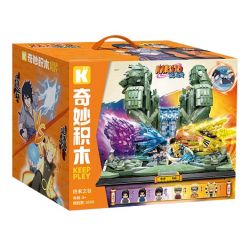 KEEPPLEY K20527 20527 NARUTO SHIPPUDEN THUNG LŨNG TẬN CÙNG bộ đồ chơi xếp lắp ráp ghép mô hình Movie & Game Phim Và Trò Chơi 5500 khối
