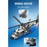 SEMBO 202246 VINH QUANG CỦA NƯỚC MẠNH TRỰC THĂNG HOẠT ĐỘNG TRÊN TÀU SÂN BAY Z-9 bộ đồ chơi xếp lắp ráp ghép mô hình Military Army Quân Sự Bộ Đội 449 khối