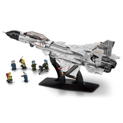 LE YI 82006 MÁY BAY CHIẾN ĐẤU J-15 bộ đồ chơi xếp lắp ráp ghép mô hình Military Army J-15 FIGHTER AIRCRAFT Quân Sự Bộ Đội 1252 khối