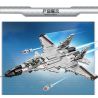 LE YI 82006 MÁY BAY CHIẾN ĐẤU J-15 bộ đồ chơi xếp lắp ráp ghép mô hình Military Army J-15 FIGHTER AIRCRAFT Quân Sự Bộ Đội 1252 khối