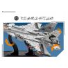 LE YI 82006 MÁY BAY CHIẾN ĐẤU J-15 bộ đồ chơi xếp lắp ráp ghép mô hình Military Army J-15 FIGHTER AIRCRAFT Quân Sự Bộ Đội 1252 khối