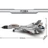 LE YI 82006 MÁY BAY CHIẾN ĐẤU J-15 bộ đồ chơi xếp lắp ráp ghép mô hình Military Army J-15 FIGHTER AIRCRAFT Quân Sự Bộ Đội 1252 khối